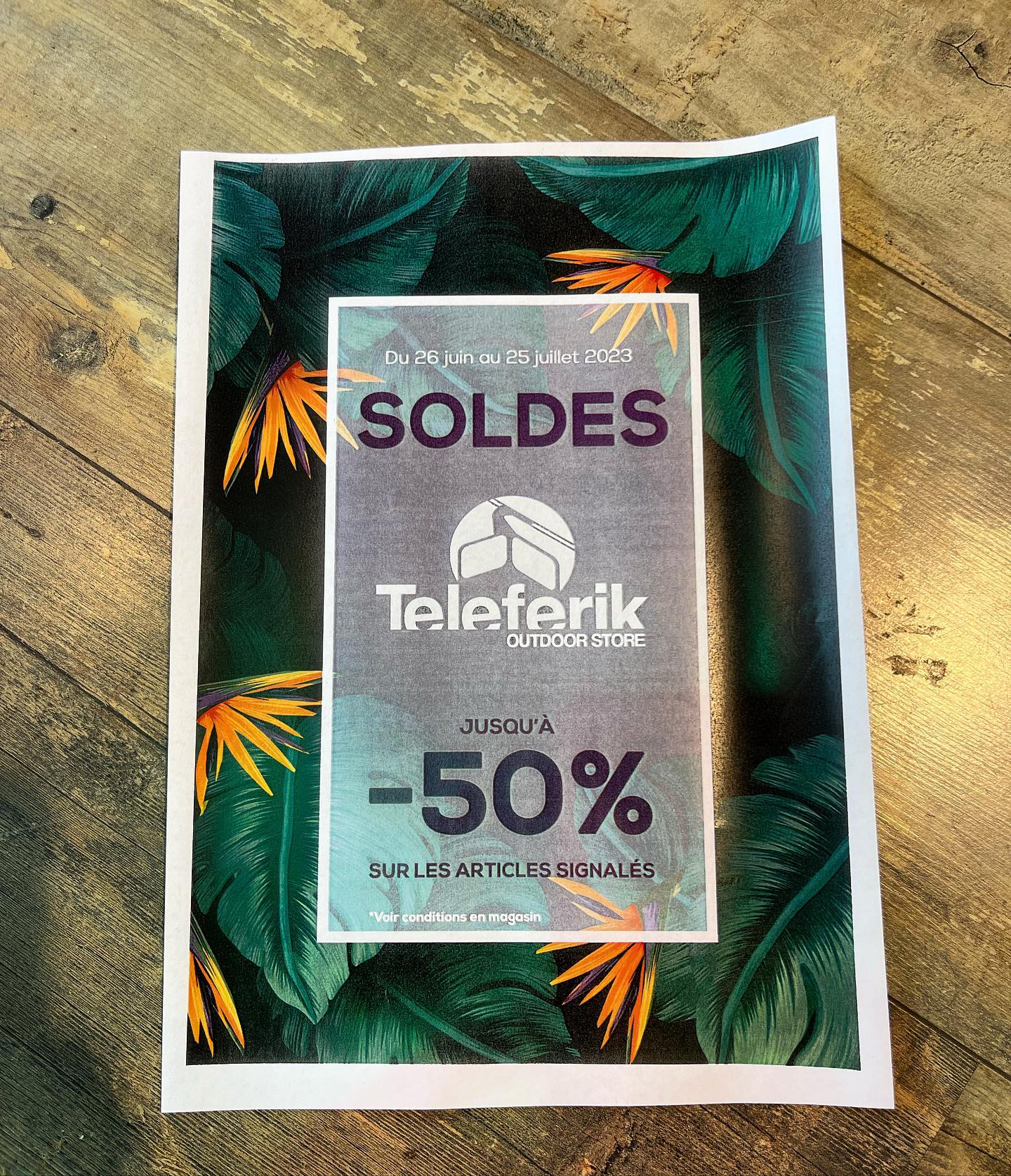 Soldes d’été à partir du 28 juin ! Jusqu’à - 50% dans votre outdoor store préféré !